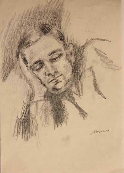 Portrait of Sleeping Man