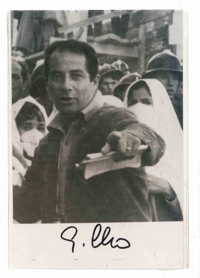 Autographed Portrait of Gillo Pontercorvo