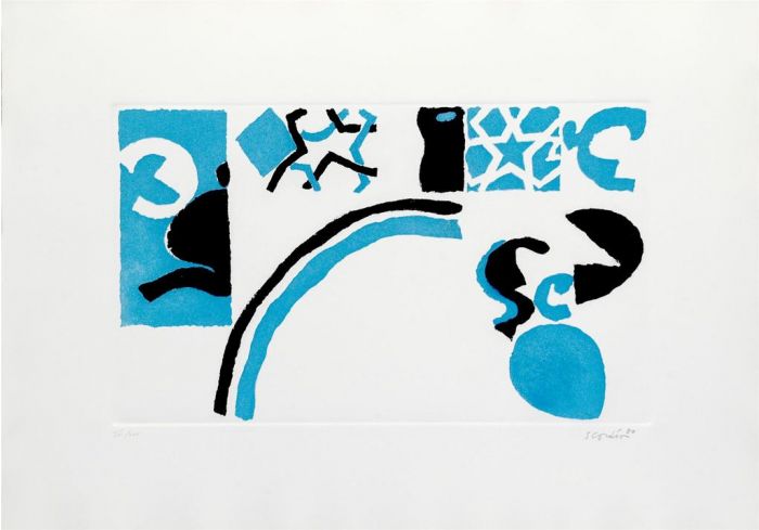 Abstract Composition by Antonio Scordia - Contemporary Artwork