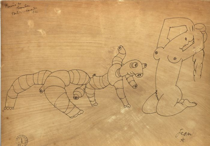 Racine de Bambou by Jean Cocteau - Surrealist Artwork 