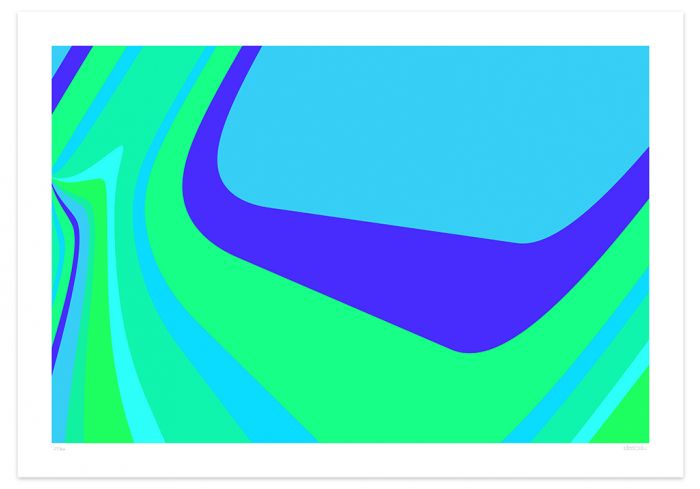 Greendrip by Dadodu - Contemporary Art Print