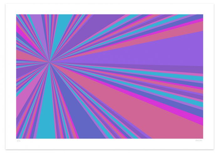 Violet Journey by Dadodu - Contemporary Art Print