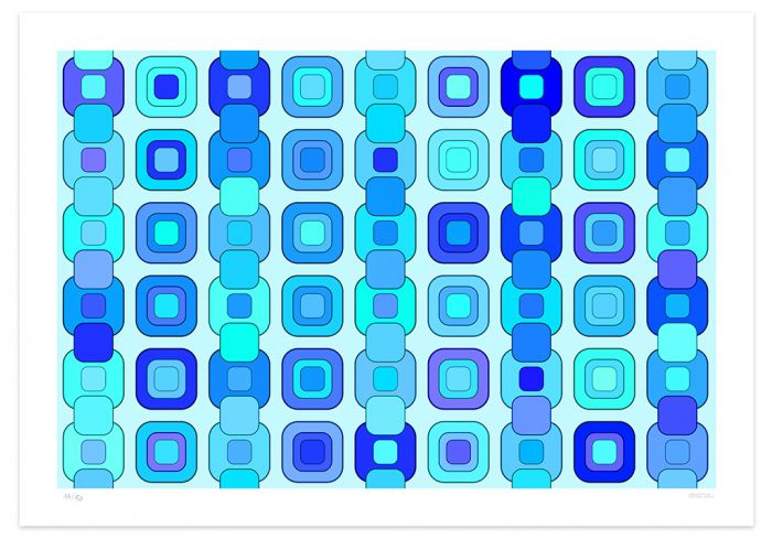 Ionic Bond by Dadodu - Contemporary Art Print