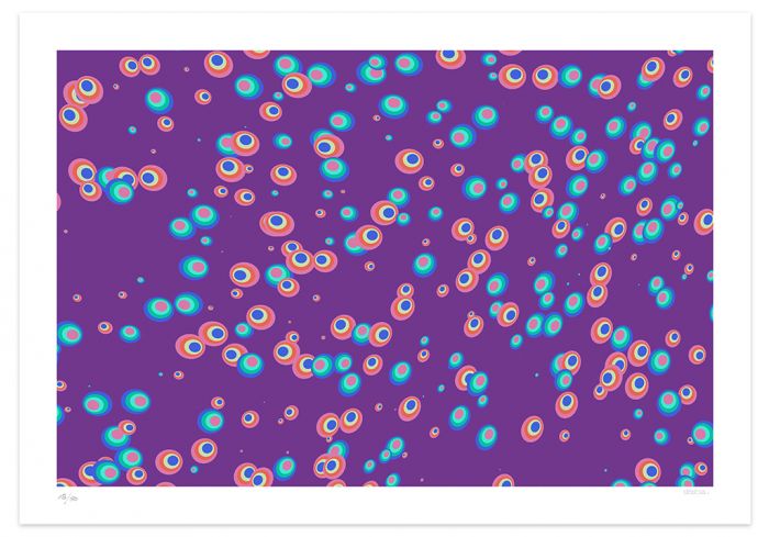 Brownian Motion by Dadodu - Contemporary Art Print