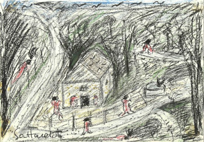 Roman Landscape by Nazareno Gattamelata - Contemporary Artworks