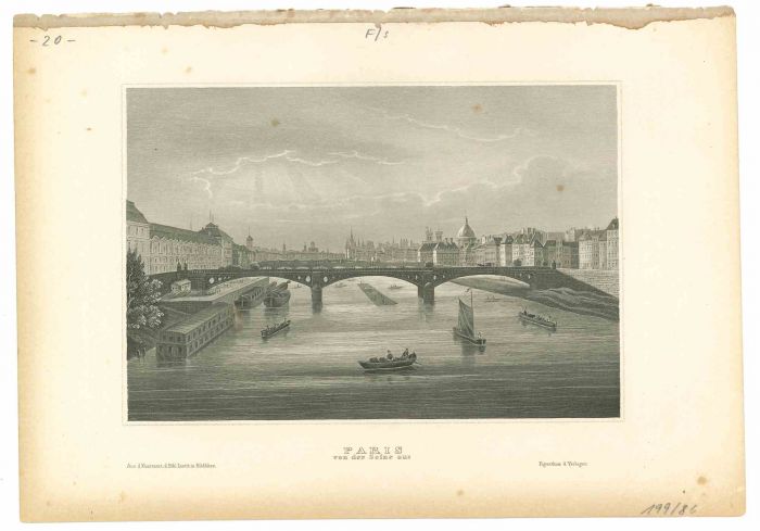 Ancient View of Paris