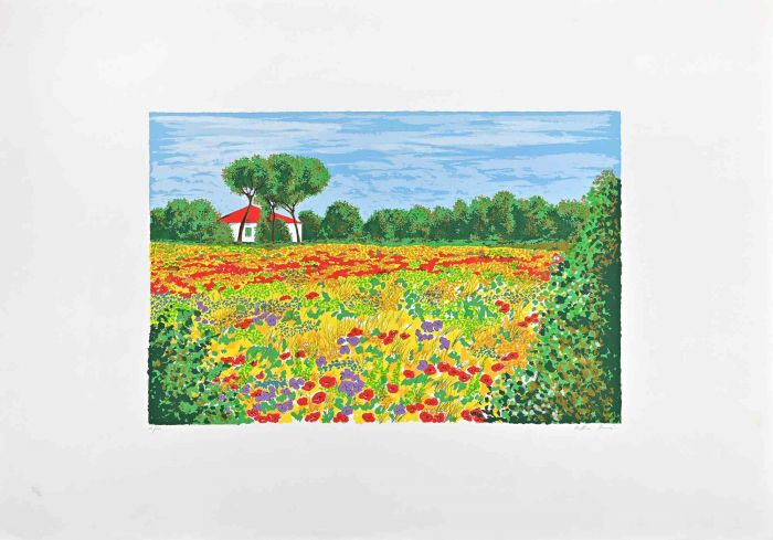 Meadow with Poppies