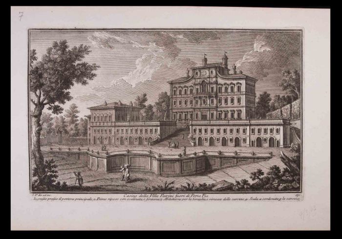 Casino della Villa Patrizi Fuori di Via Pia