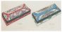 "Porcelain Boxe" 1890s  is an original China ink and watercolor drawing on ivory-colorated paper by Anonymous Artist of XIX Century.