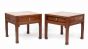 A Pair of Wood Low Tables