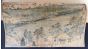 Panorama d'un paysage habité avec scène du quotidien