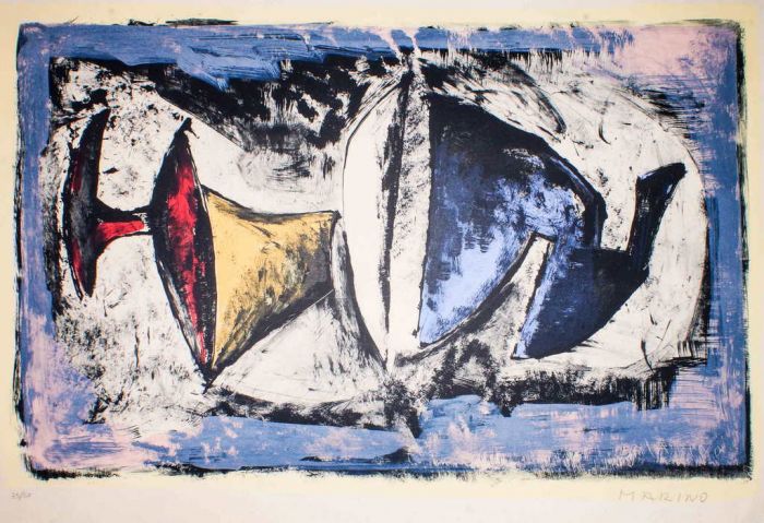 Composition of Elements by Marino Marini - Contemporary Artwork