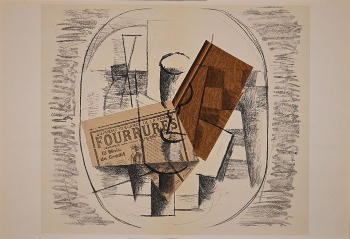  Still Life from Derriere Le Miroir byGeorges Braque - Contemporary Artwork