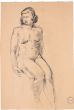 Sitting Woman by Paul Garin - Modern Artwork