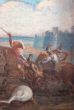 Pair of Battle Scenes