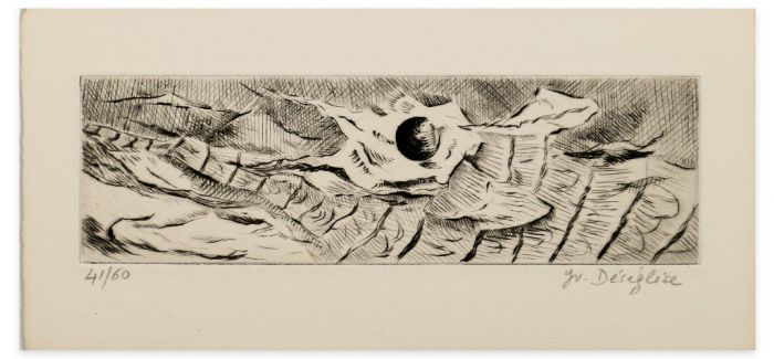 Abstrahierte Landschaft - Contemporary Artwork