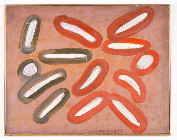 Abstract Composition by Giulio Turcato - Contemporary Artwork
