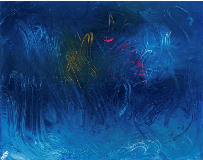 Deep and Harmonic by Orit Sharbat - Contemporary Artwork