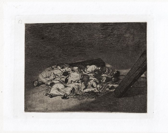 Muertos recogidos by Francisco Goya - Old Masters 