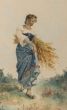 Farmers With Bundle Of Spikes By Artist XIX Century - Modern Artworks
