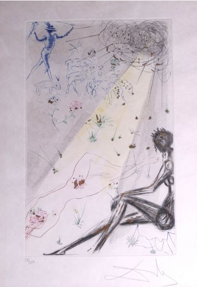 The Shepherd by Salvador Dalì - Contemporary Artwork