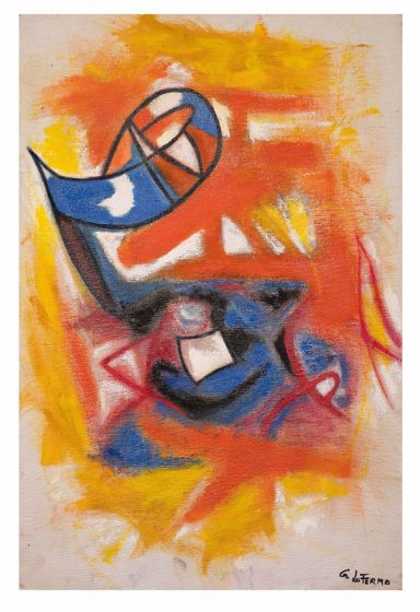Colored Composition by Giorgio Lo Fermo -  Contemporary Artwork 