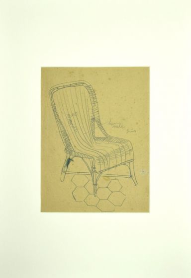 Wicker chair by Unknown artist - Artwork