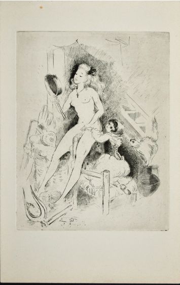Erotic Scene by Amandine Doré - Contemporary Artwork