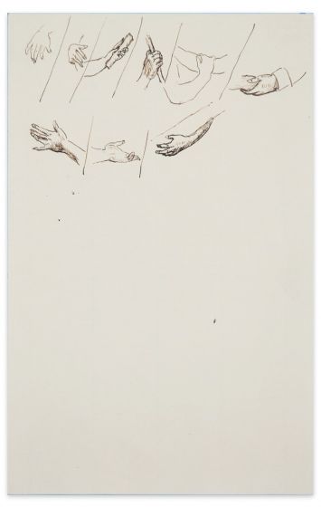 Hands Study by Anonymous - Modern Artwork