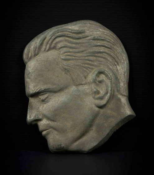 Profile of Man - Vintage Sculpture
