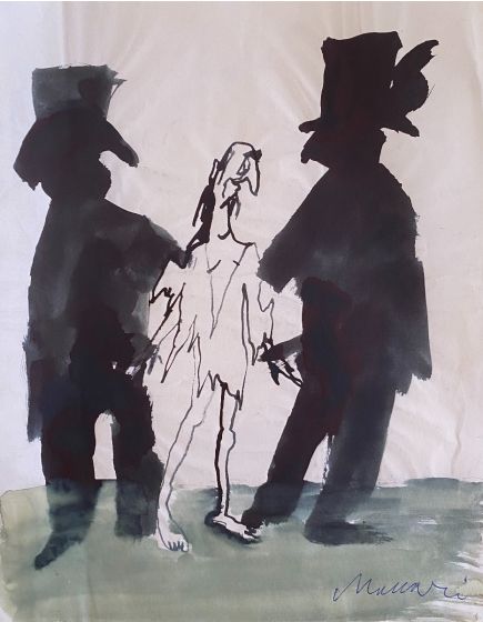 The prisoner by Mino Maccari - Artwork 