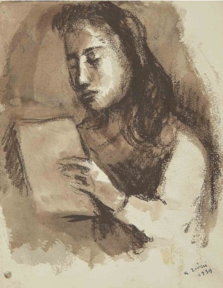 Alberto Ziveri - The Reading Girl - Contemporary Art 