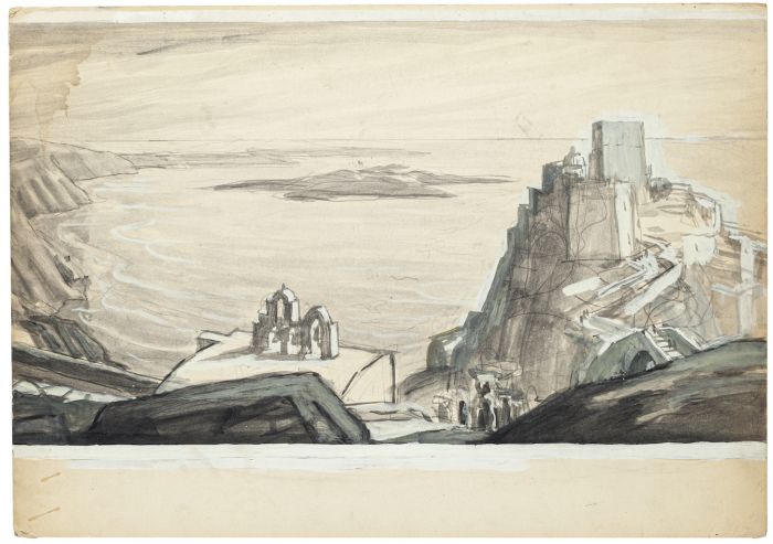 Greek Islands by Robert Sauterne - Modern Artwork
