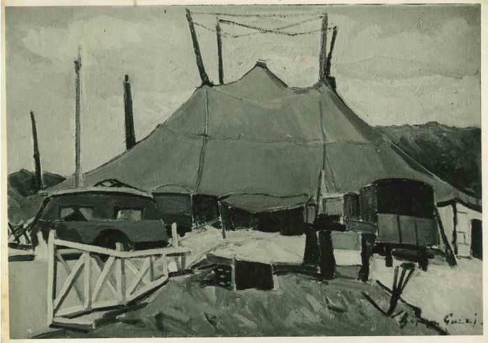 Photograph of Vintage Painting by Beppe Guzzi