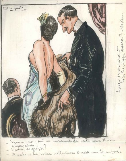 The Neckline by Luigi Bompard -  Modern Artwork