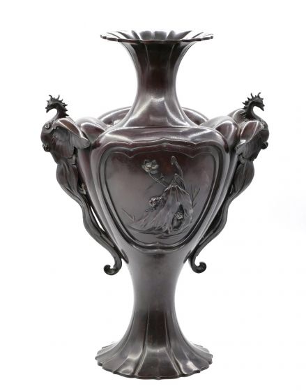 Meji Bronze Amphora - Design and Decorative Object