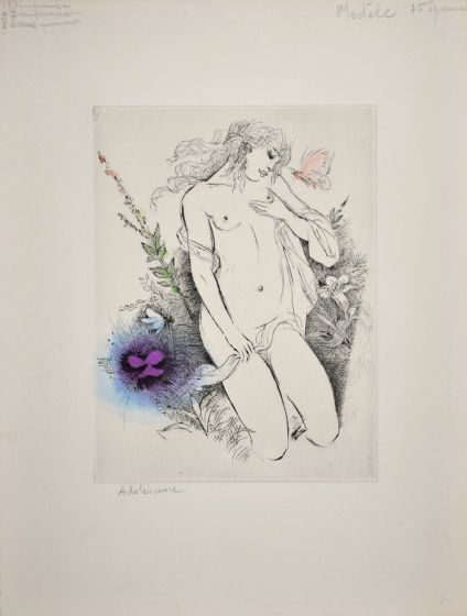 Adolescence by Amandine Doré - Contemporary Artwork