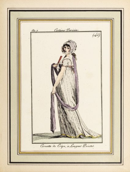 Cornette de Crêpe, à Longues Pointes by Anonymous - Contemporary Artwork