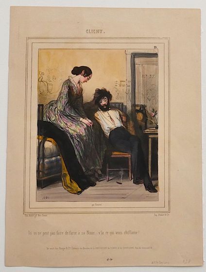 Clichy by Paul Gavarni - Old Master Artwork
