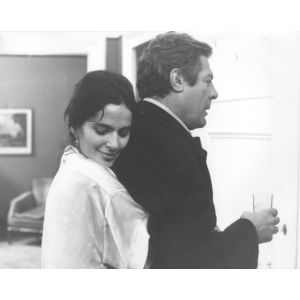 The Italian Actors Marcello Mastroianni and Laura Morante