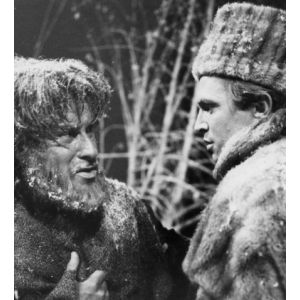 The Italian Actor Amedeo Nazzari with Umberto Orsini