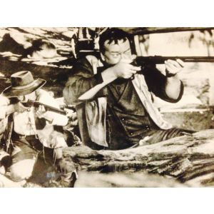 John Wayne on the Set of The Sons of Katie Elder (Film)