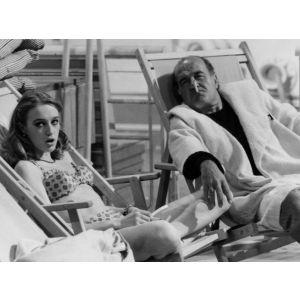 The Italian Actress Eleonora Giorgi and Ivo Garrani