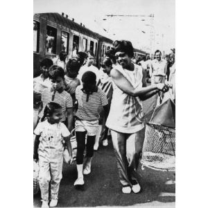 Josèphine Baker with her Son
