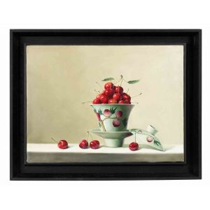 Cherries on Table