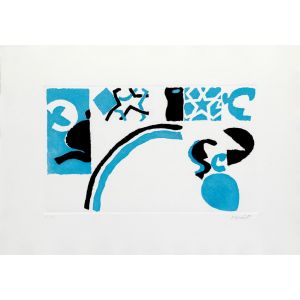 Abstract Composition by Antonio Scordia - Contemporary Artwork