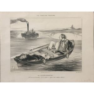 Les Canotiers Parisiens - Une Rencontre désagréable