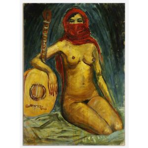 Odalisque and Guitar