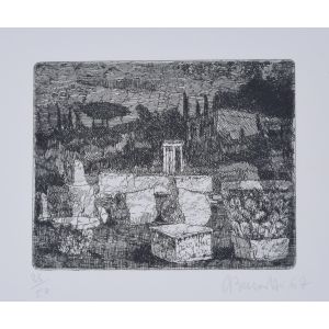 Roman Forum By Armando Buratti - Modern Atwork
