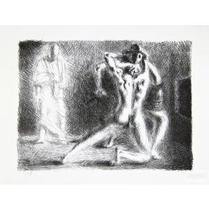 School of Gladiators II by Giorgio de Chirico - Modern Artwork